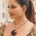 Sudha Reddy attends Met Gala 2026 wearing custom Manish Malhotra Tree of Life gown and $15 million tanzanite necklace.