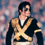 Michael Jackson legacy merchandise display highlighting global branding and trademark protection.