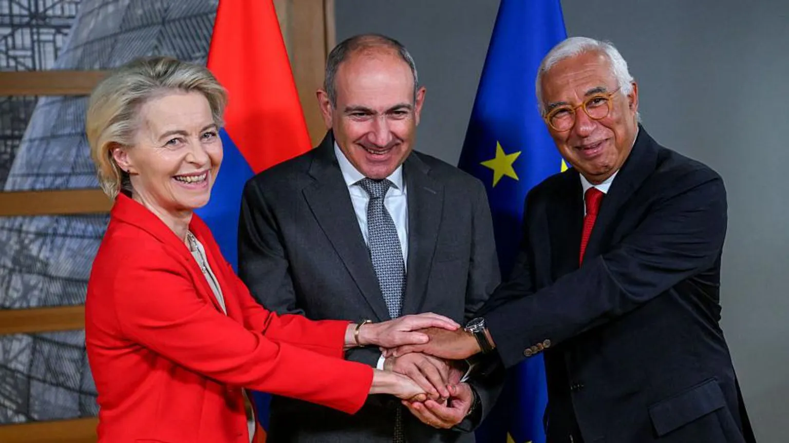 European leaders arrive in Yerevan, Armenia, for historic EU and European Political Community summits amid rising Russia tensions.
