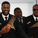 DR Congo Leopards players arrive in Houston wearing leopard-inspired outfits ahead of FIFA World Cup 2026