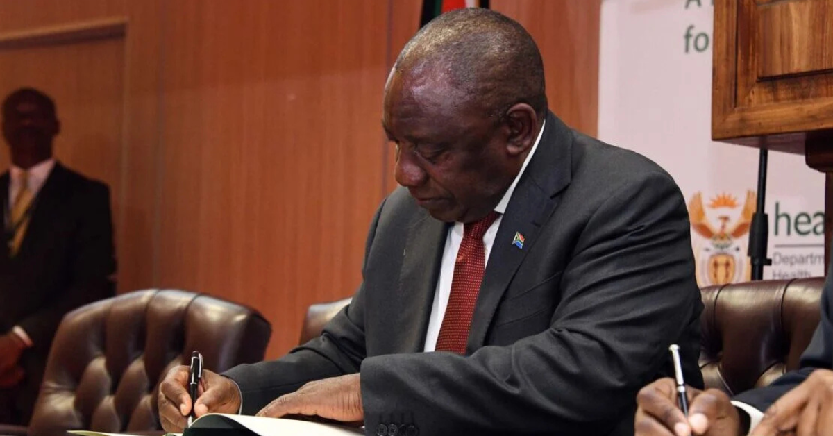 South African President Cyril Ramaphosa and Parliament linked to new municipal demarcation legislation