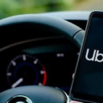 Uber vehicle in Nigeria as the company exits the Nigerian and Ugandan markets