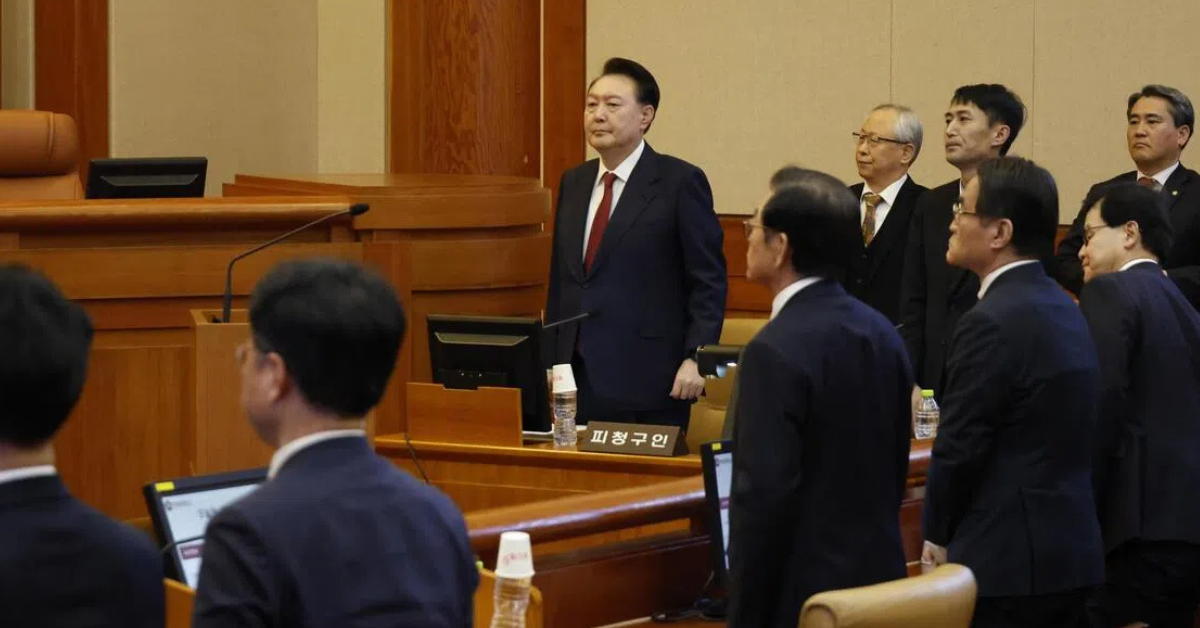 South Korea’s former president Yoon Suk Yeol and his wife Kim Keon Hee