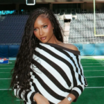 Ayra Starr, Nigerian Afrobeats singer, preparing for her historic NFL international halftime show in London.