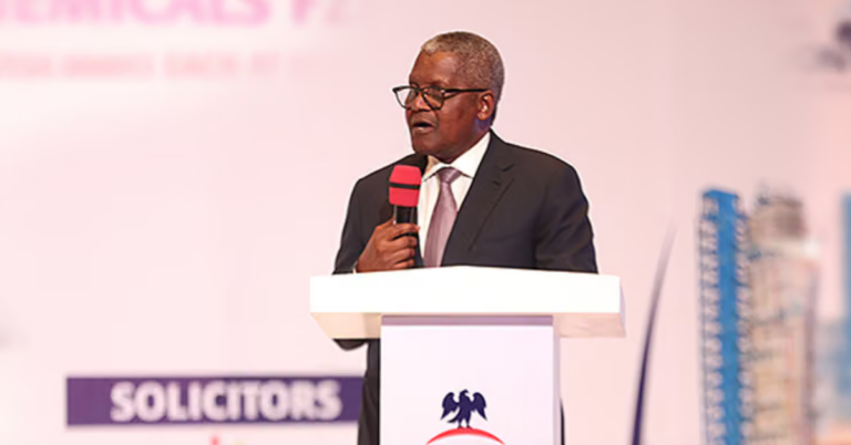 Dangote Refinery in Lekki, Nigeria, as Ethiopia restricts retail investor access to its proposed $1.6 billion IPO.