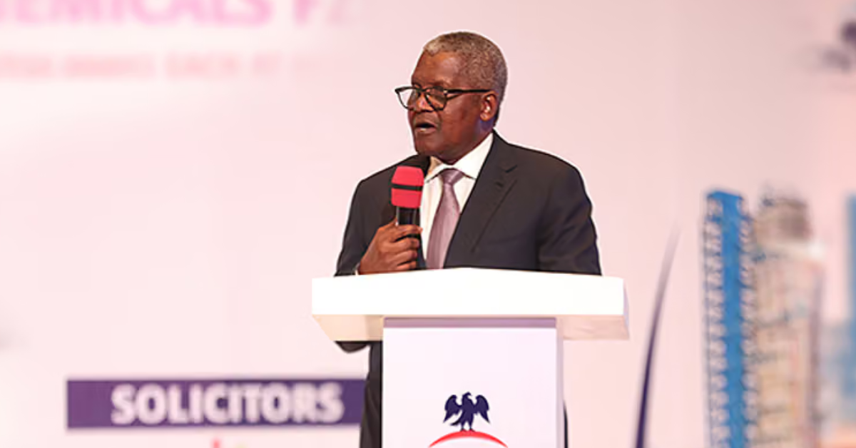 Dangote Refinery in Lekki, Nigeria, as Ethiopia restricts retail investor access to its proposed $1.6 billion IPO.